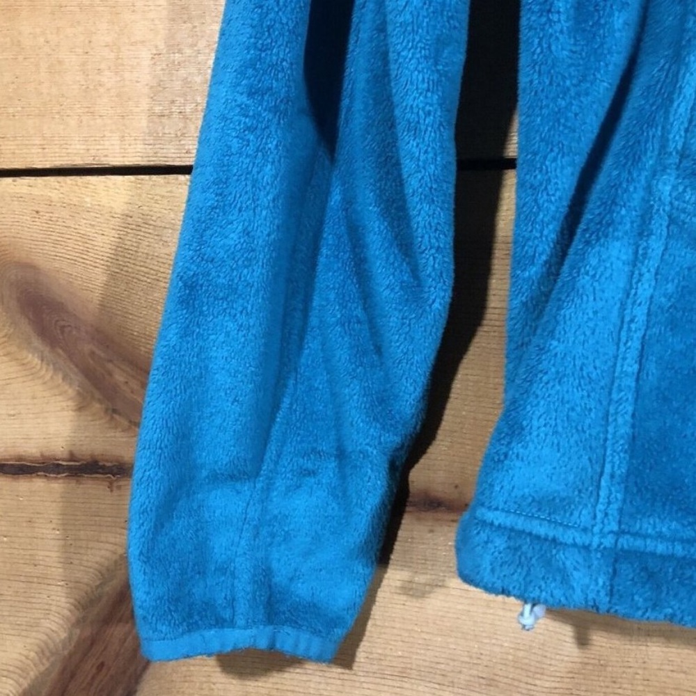 Mountain Hardwear Full Zip Fleece Jacket (With Pockets) Teal Color Womens Size M - Picture 12 of 12